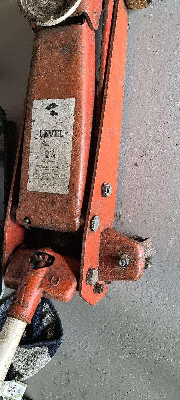 Hydraulische Garage krik, Ophalen of Verzenden, Gebruikt