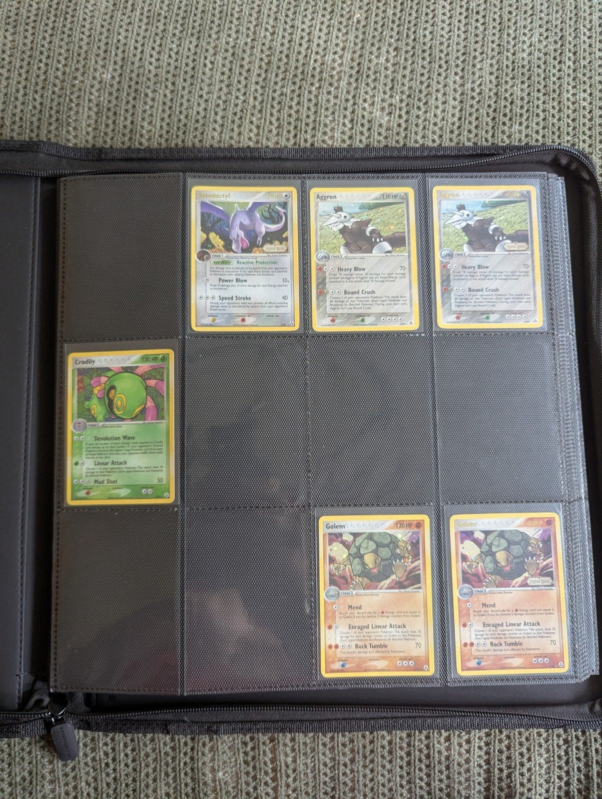 Pokémon EX Ruby & Sapphire - EX Legend Maker Kaarten – 2005, Ophalen of Verzenden, Gebruikt, Meerdere kaarten, Foil