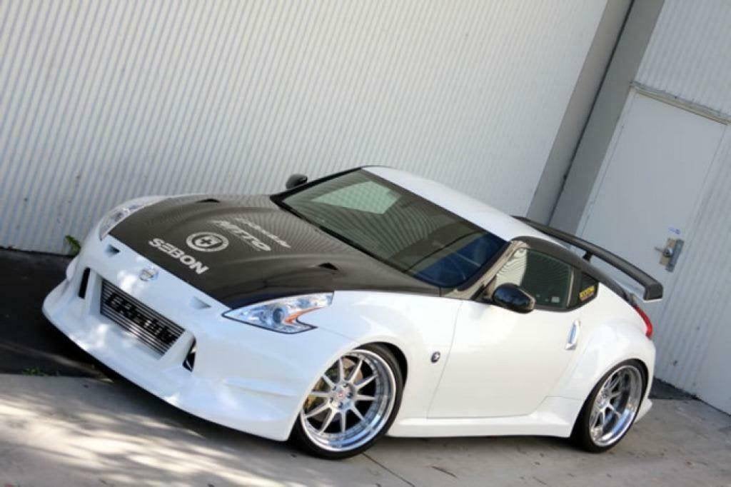 Seibon Carbon motorkap spoiler sideskirts fender 370z 09-19, Ophalen of Verzenden