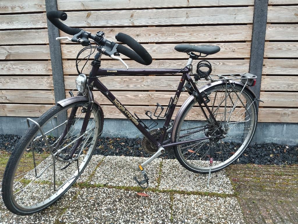 KOGA MIYATA VAKANTIEFIETS / TRAVEL BIKE, Gebruikt, Velgrem, Versnellingen, 53 tot 57 cm