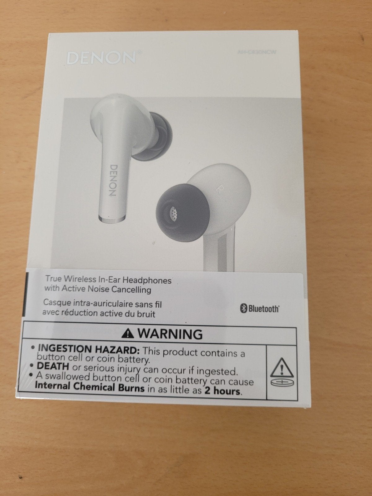 Denon True Wireless In-Ear hoofdtelefoon met ANC, Audio, Tv en Foto, Koptelefoons, In-ear, Denon, Nieuw, Draadloos
