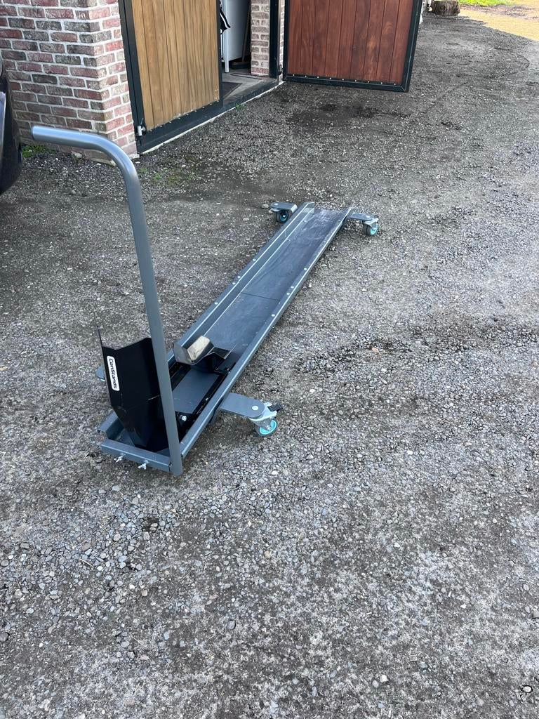 Motorfiets rangeerhulp met zwenkwielen, Ophalen, Gebruikt