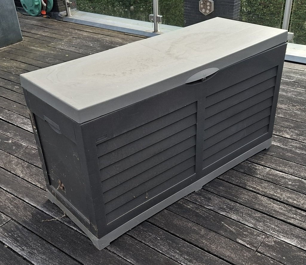 Kunststof Kussenbox, Tuin en Terras, Bergingen en Tuinkasten, Ophalen, Gebruikt, Kunststof, Overige typen