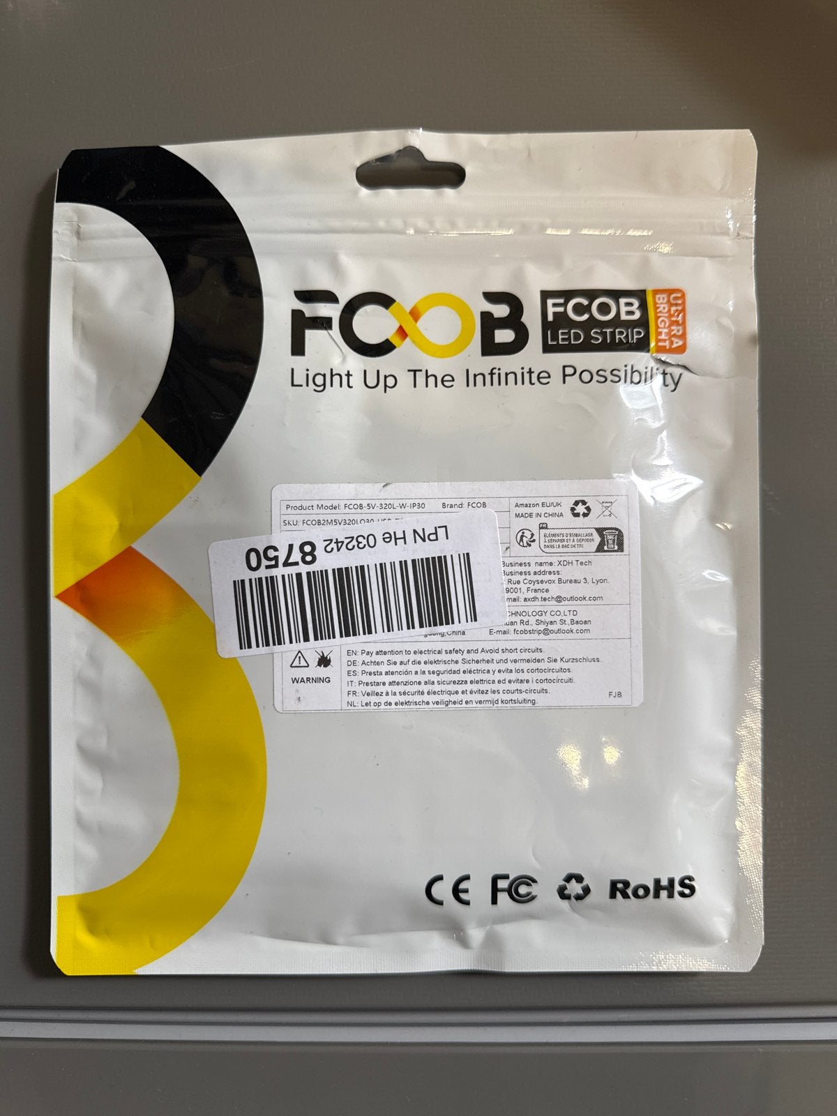 FCOB LED Strip - Verlicht je ruimte met helderheid, Ophalen of Verzenden, Nieuw, Overige merken