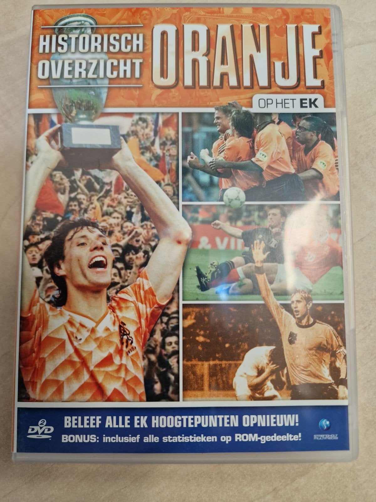 Historisch Overzicht Oranje op het EK DVD, Alle leeftijden, Voetbal, Ophalen of Verzenden, Documentaire