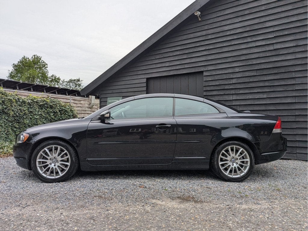 Volvo C70 Convertible 2.4i Summum (bj 2006, automaat), Auto's, C70, Gebruikt, Zwart, Cabriolet