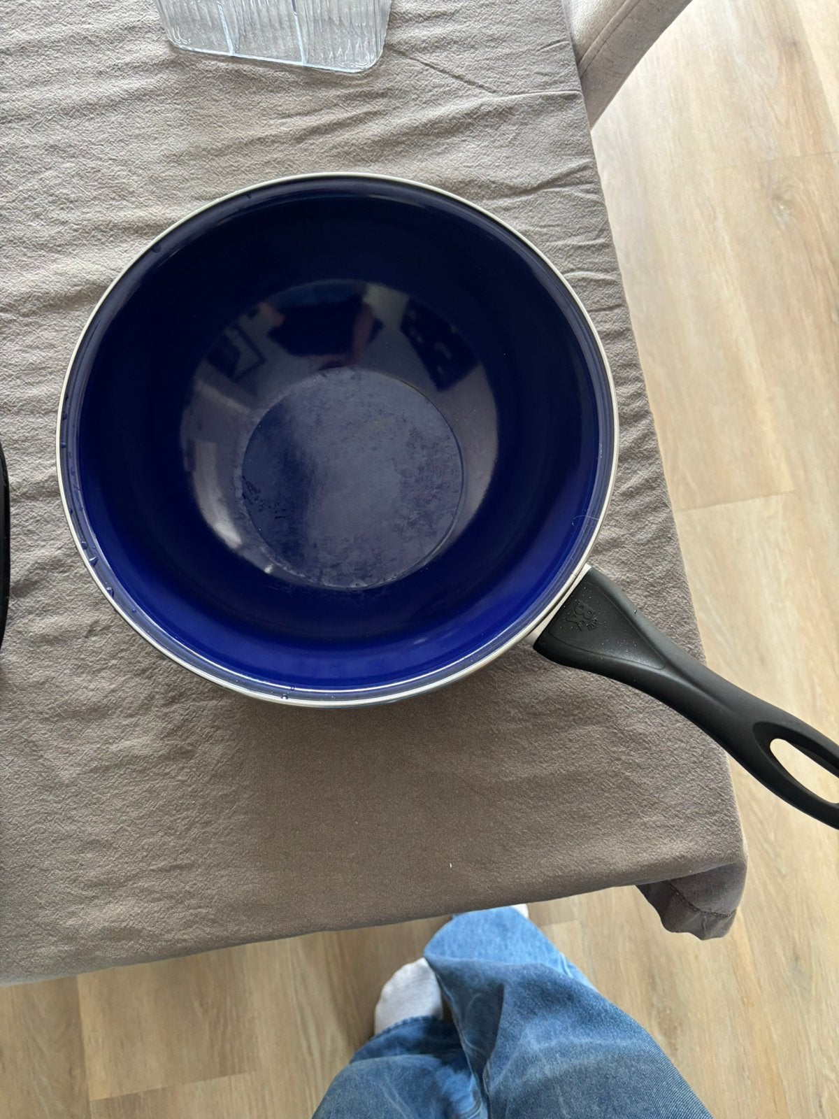 Wokpan, Ophalen, Zo goed als nieuw, Aluminium, Wok