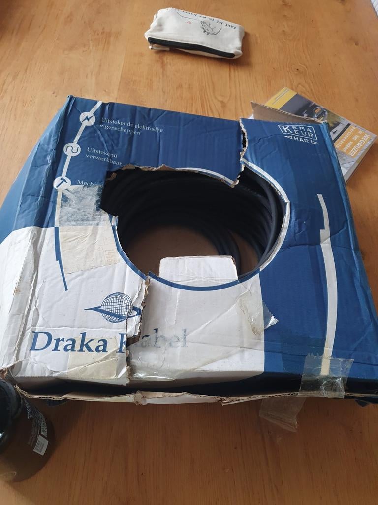 Snoer 3x2,5 rwpk, Ophalen, Nieuw, Kabel of Snoer