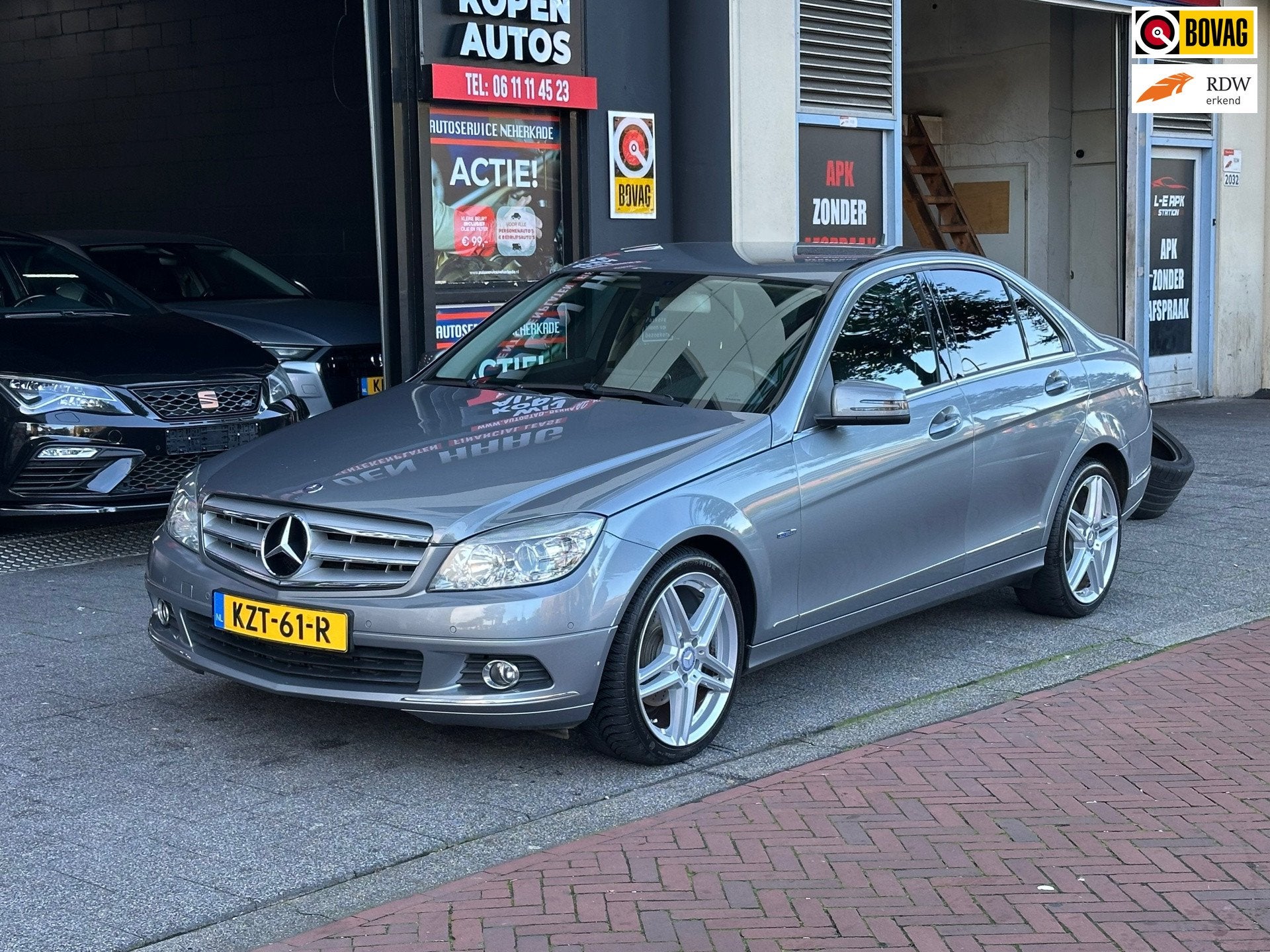 Mercedes-Benz C-klasse 200 CGI Business Class Elegance Autom, Auto's, Automaat, Euro 5, 4 cilinders, 1796 cc