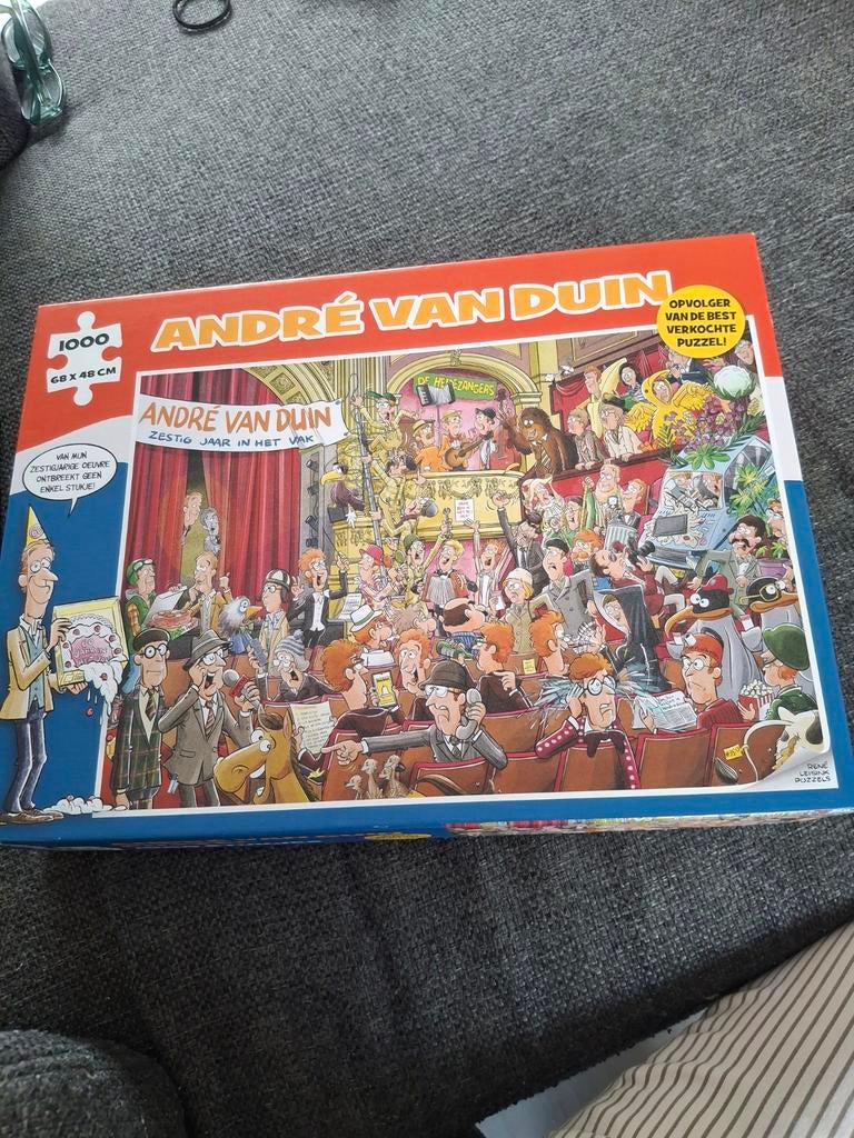 Andre van Duin, Hobby en Vrije tijd, Denksport en Puzzels, Ophalen of Verzenden, Zo goed als nieuw, Legpuzzel