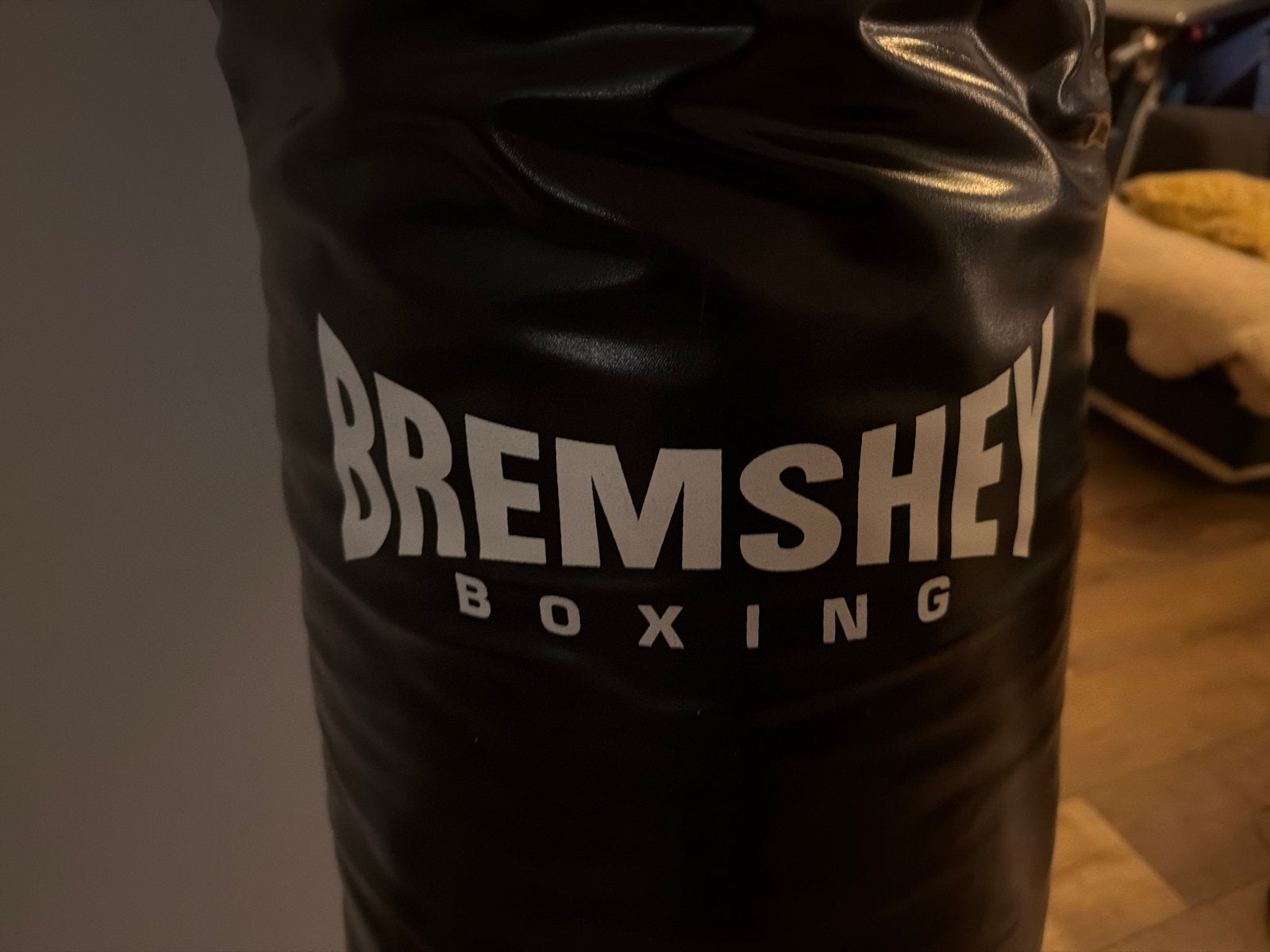 Bokszak BREMSHEY BOXING - Zwart, Ophalen, Gebruikt, Bokszak