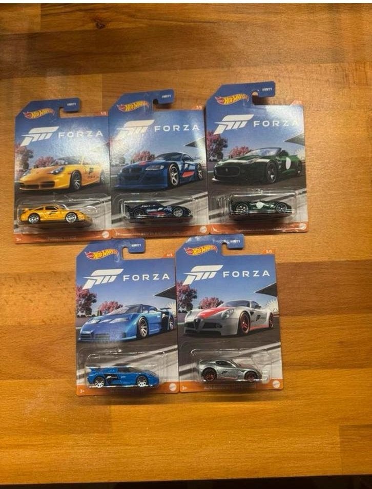 Hotwheels Forza Horizon Set, Ophalen of Verzenden, Zo goed als nieuw, Auto