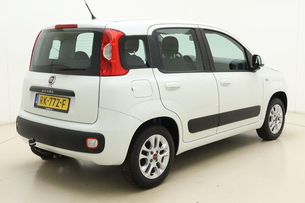 Fiat Panda 0.9 TwinAir Lounge | 80PK | Trekhaak | Airco | Li, Voorwielaandrijving, Stof, Panda, Wit