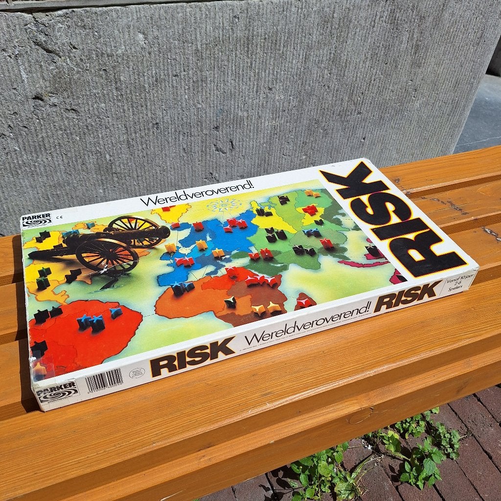 Risk, Hobby en Vrije tijd, Gezelschapsspellen | Bordspellen, Gebruikt, Een of twee spelers, Drie of vier spelers, Vijf spelers of meer