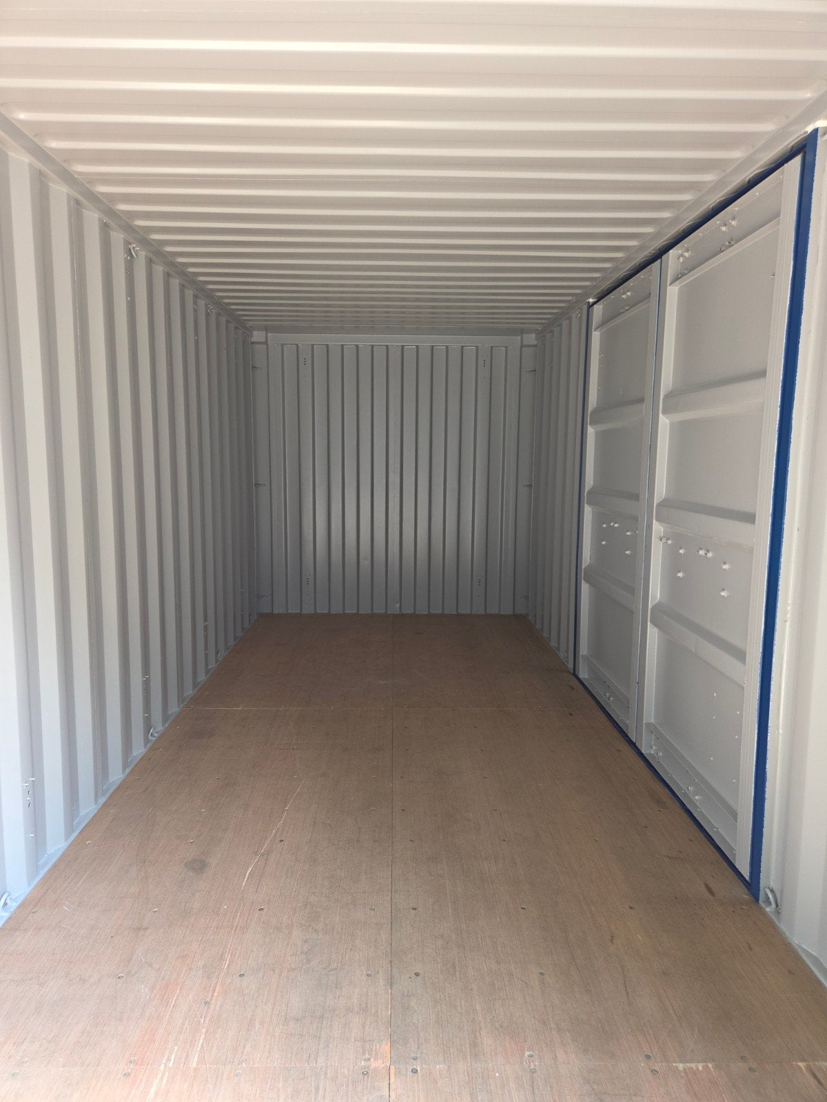 Nieuwe  20 ft zeecontainer extra zijdeuren, Ophalen of Verzenden
