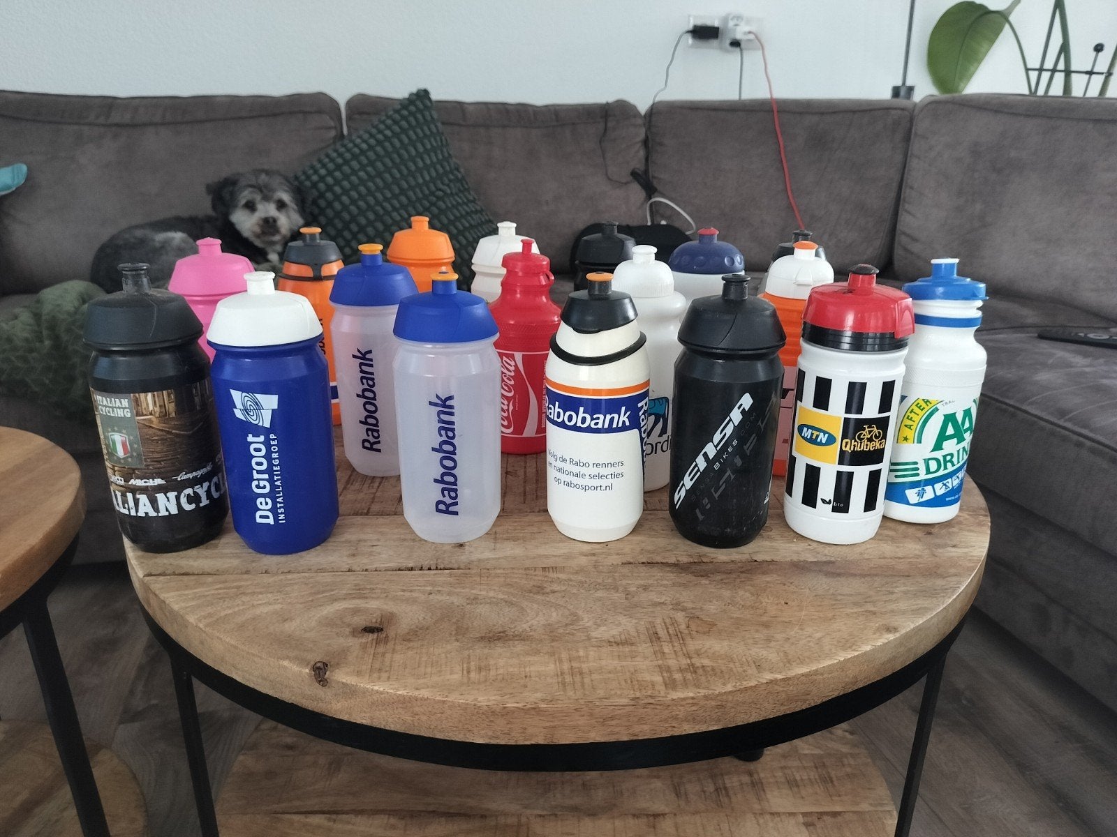 Diverse bidons - Fietsen, sport en meer, Ophalen of Verzenden, Gebruikt