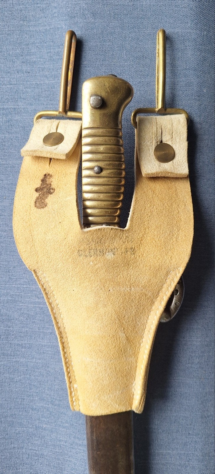Antieke Franse CHASSEPOT bajonet met schede., Verzamelen, Ophalen of Verzenden, Landmacht, Overige gebieden, Zwaard of Sabel