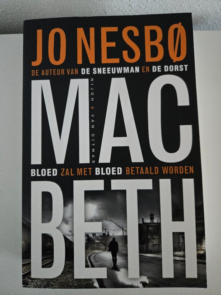 Boek Jo Nesbø: Macbeth, Ophalen of Verzenden, Zo goed als nieuw, Jo Nesbø, Scandinavië