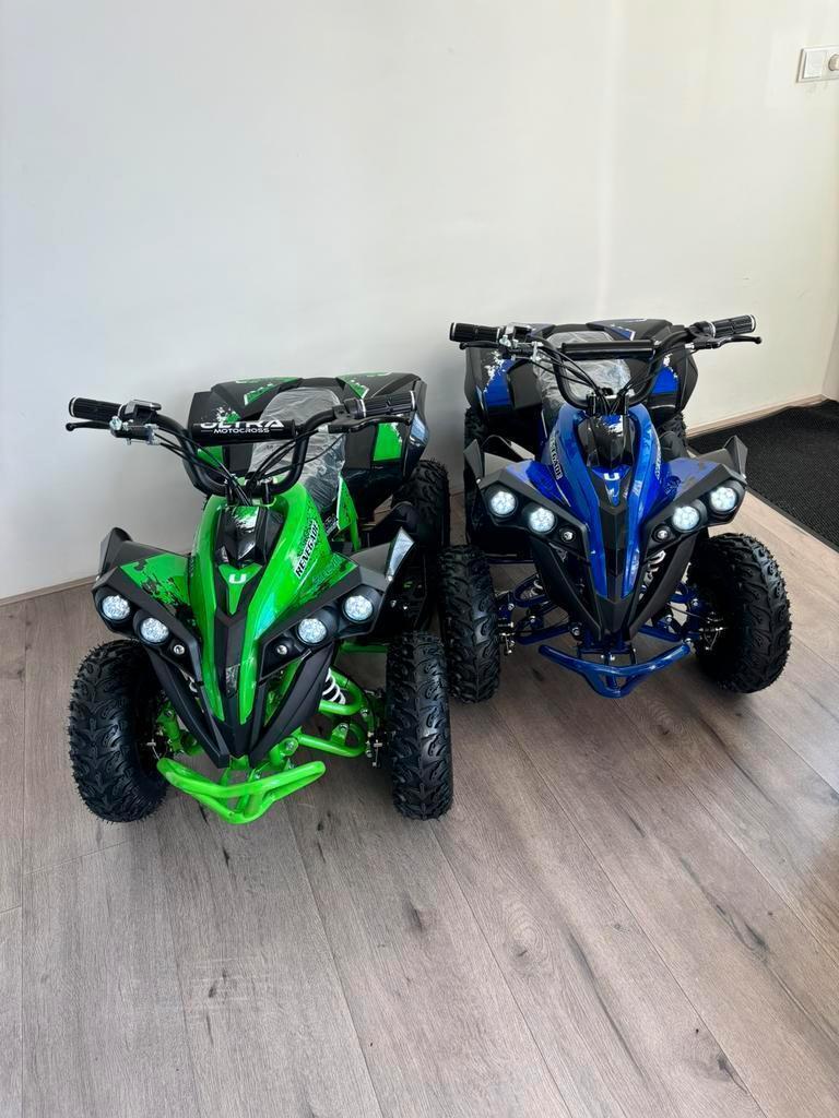 1000watt elektrische kinder quads 2 TM 10 jaar / 3 standen!, Kinderen en Baby's, Speelgoed | Buiten | Accuvoertuigen, Nieuw, Ultra