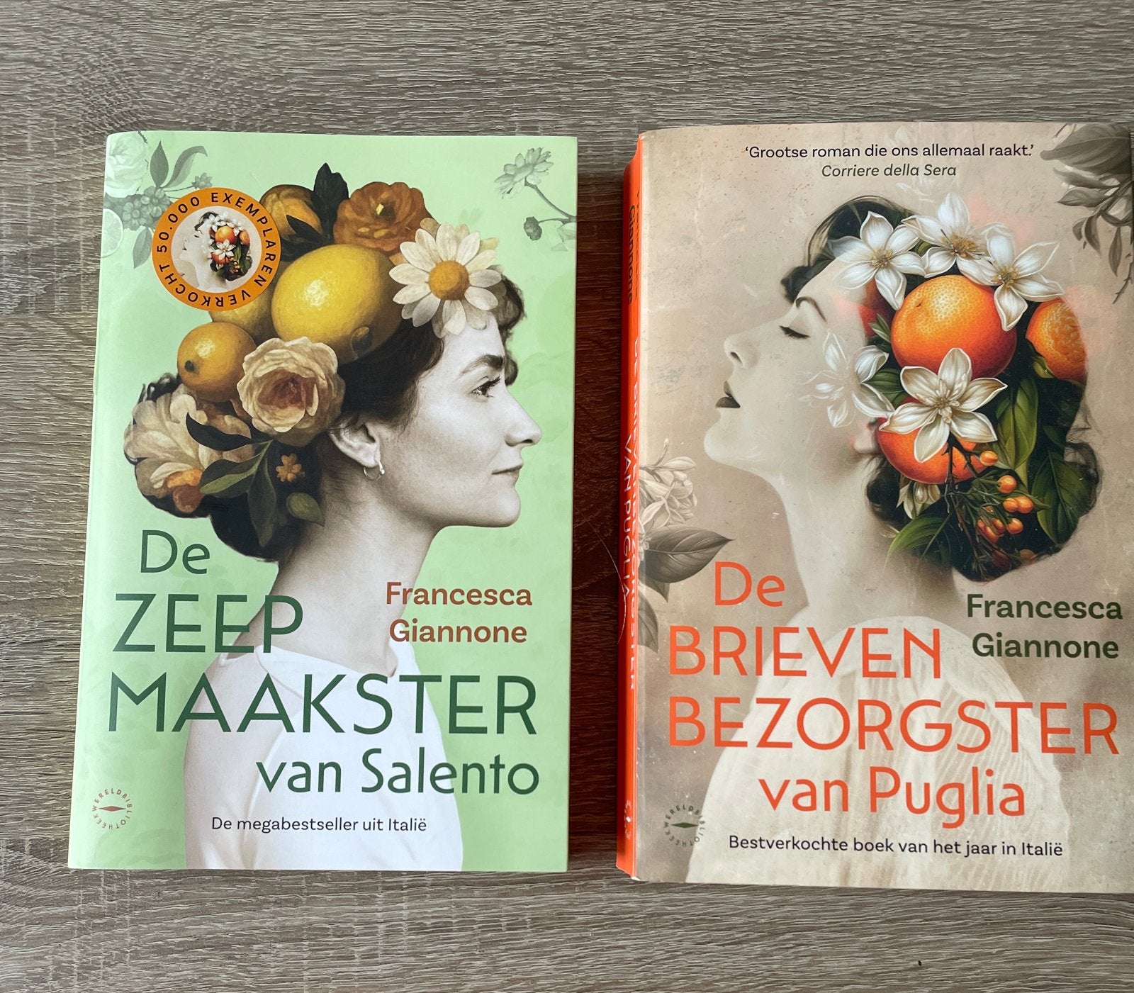 De Zeepmaakster van Salento & De Brievenbezorgster van Pugli, Ophalen of Verzenden, Zo goed als nieuw