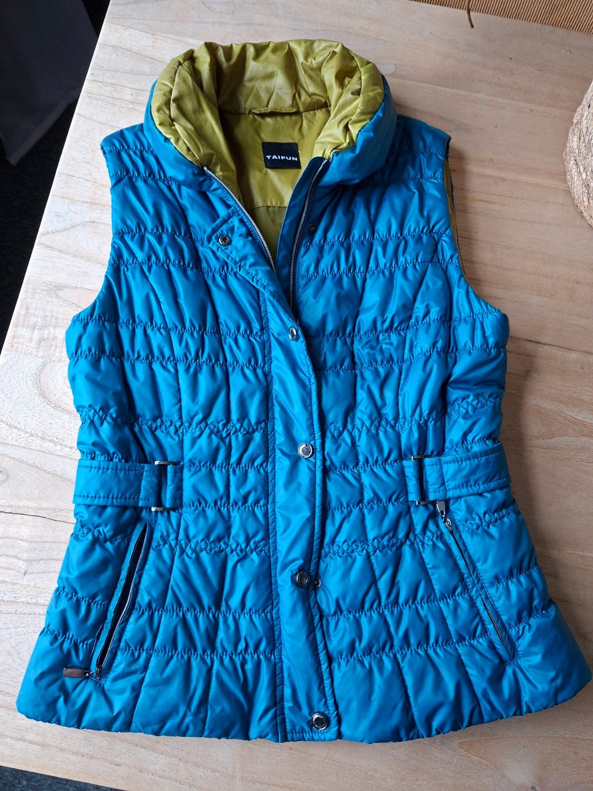 Taifun Bodywarmer Maat 38 - Stijlvol & Comfortabel, Kleding | Dames, Bodywarmers, Maat 38/40 (M), Blauw, Ophalen of Verzenden