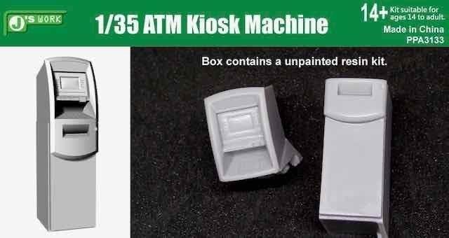 J's work	ppa3133	ATM - PIN automaat	1/35 Resin, Verzenden, Nieuw, 1:35 tot 1:50