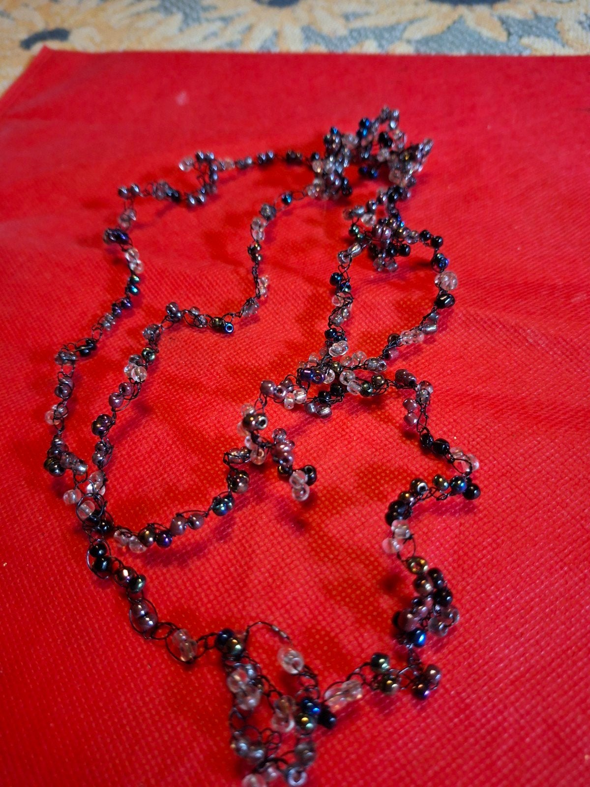 elastische ketting, Verzenden, Zo goed als nieuw, Zilver, Overige materialen