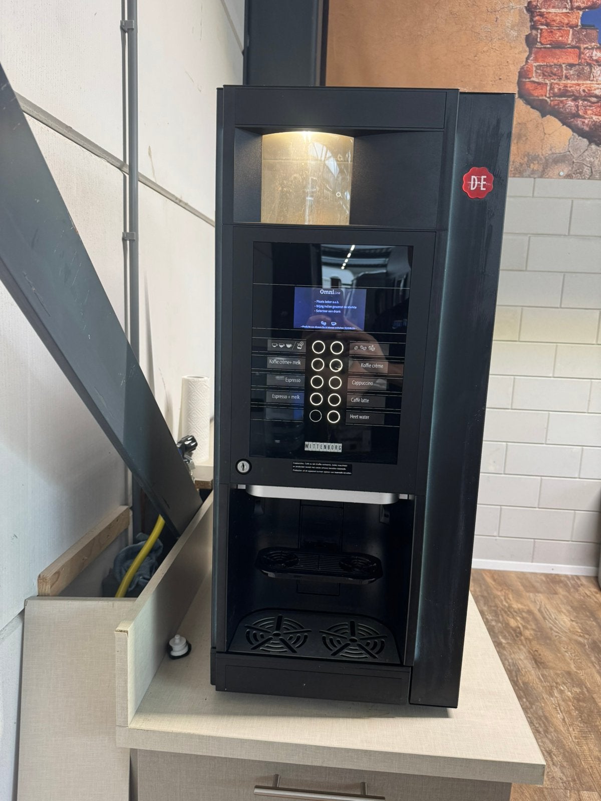 Wittenborg koffieautomaat, 10 kopjes of meer, Ophalen, Zo goed als nieuw, Koffiemachine
