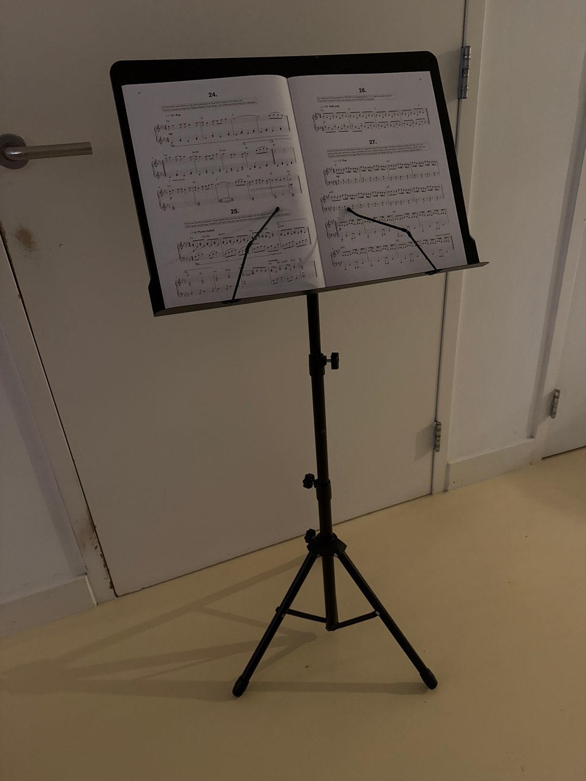 Muziekstandaard - Hengus, Muziek en Instrumenten, Ophalen of Verzenden, Zo goed als nieuw, Muziekstandaard, Overige instrumenten