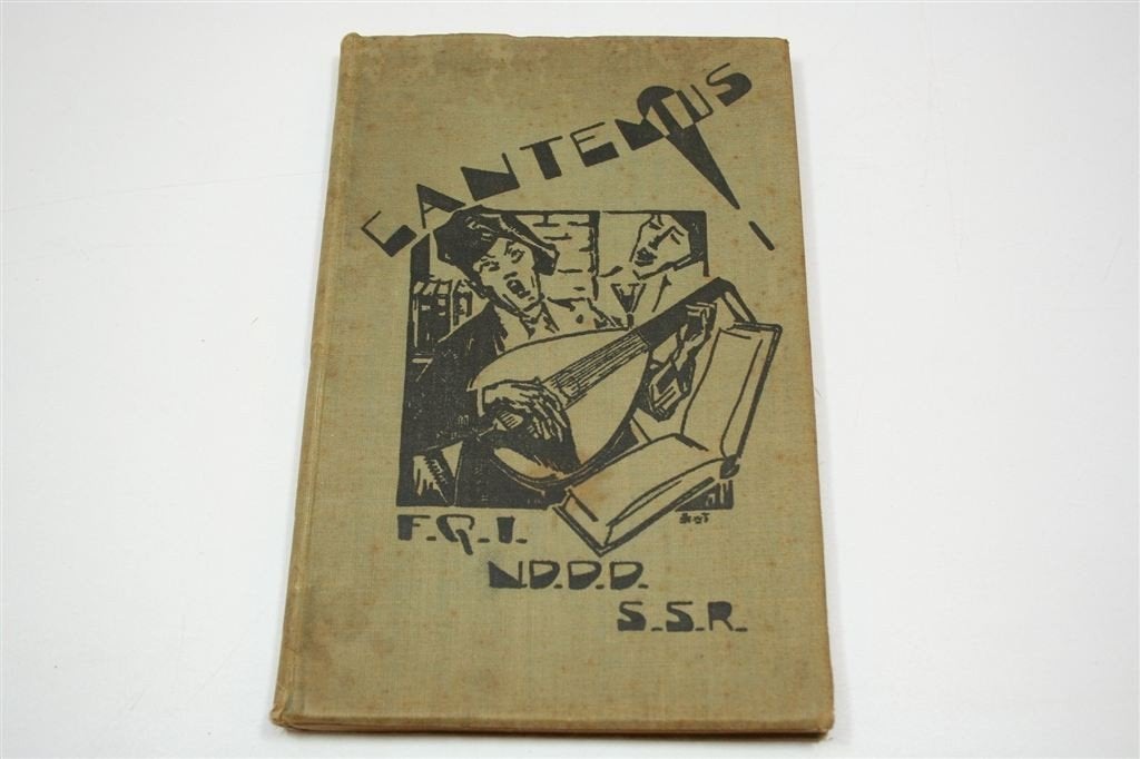 Cantemus — Studentenliederbundel S.S.R. Hoitsema 1933, Ophalen of Verzenden, Gelezen, Artiest