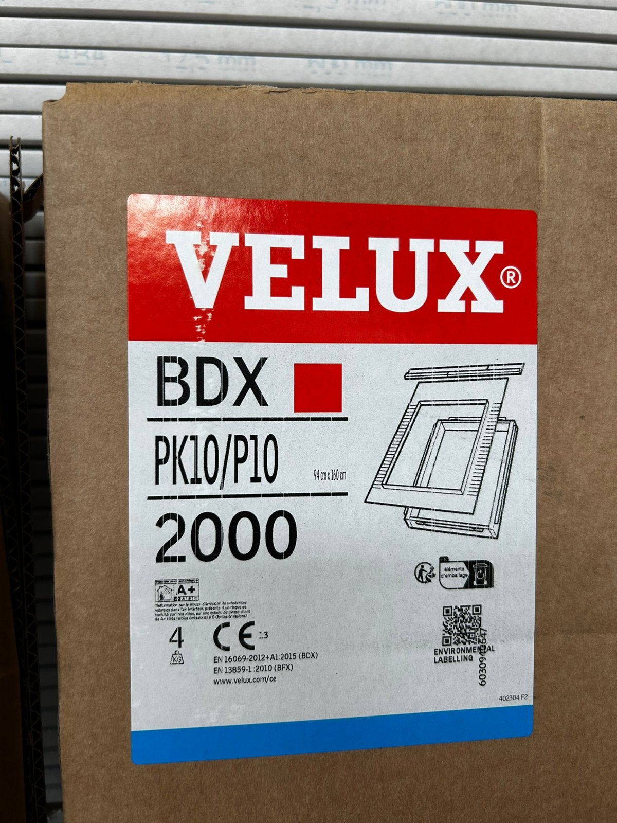 Velux hulpstuk BDX PK10, Doe-het-zelf en Verbouw, Ophalen, Zo goed als nieuw, Minder dan 80 cm, Dakraam