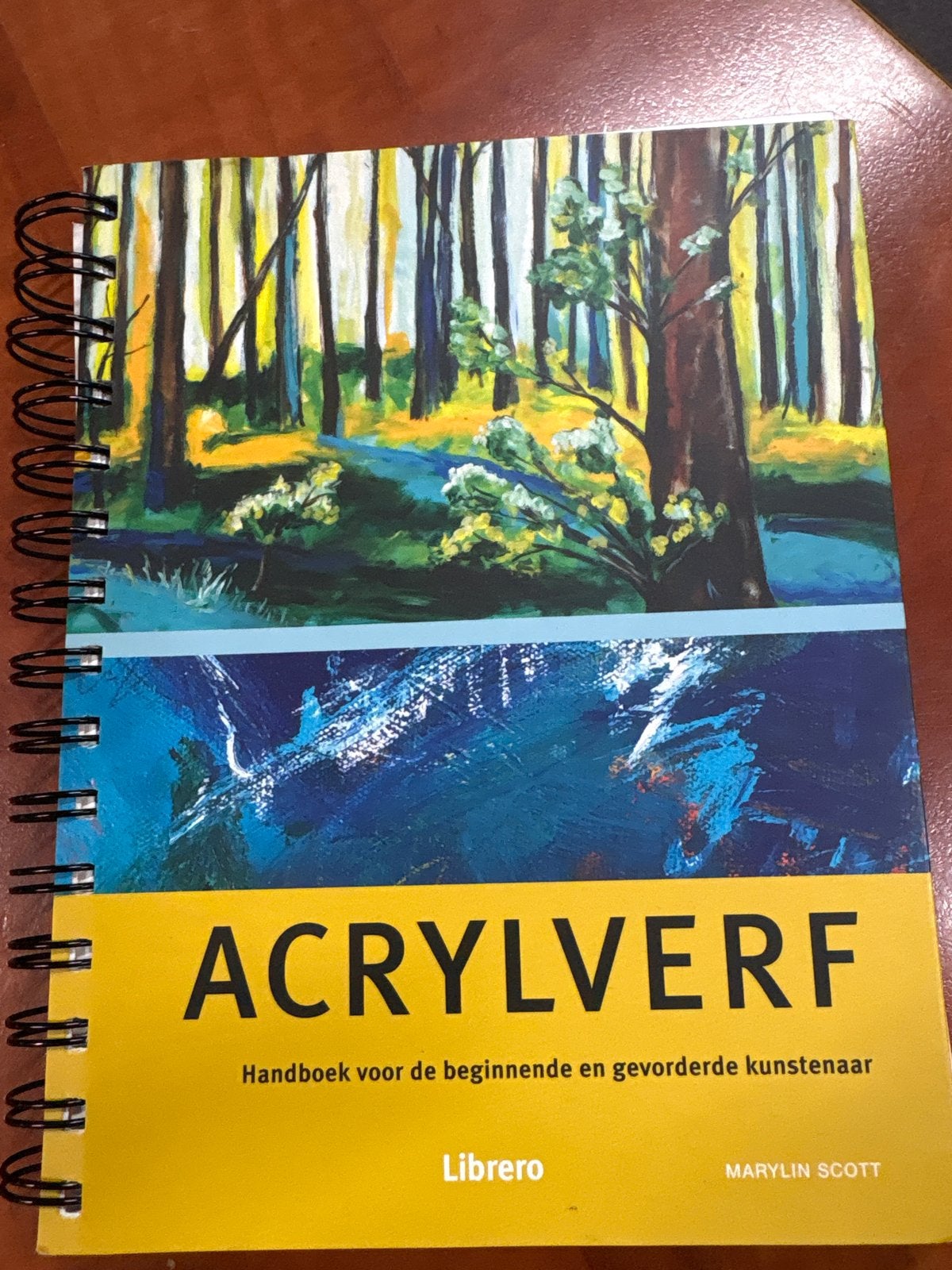 Acrylverf: Handboek voor de beginnende en gevorderde kunsten, Ophalen of Verzenden, Zo goed als nieuw, Schilder- en Tekenkunst