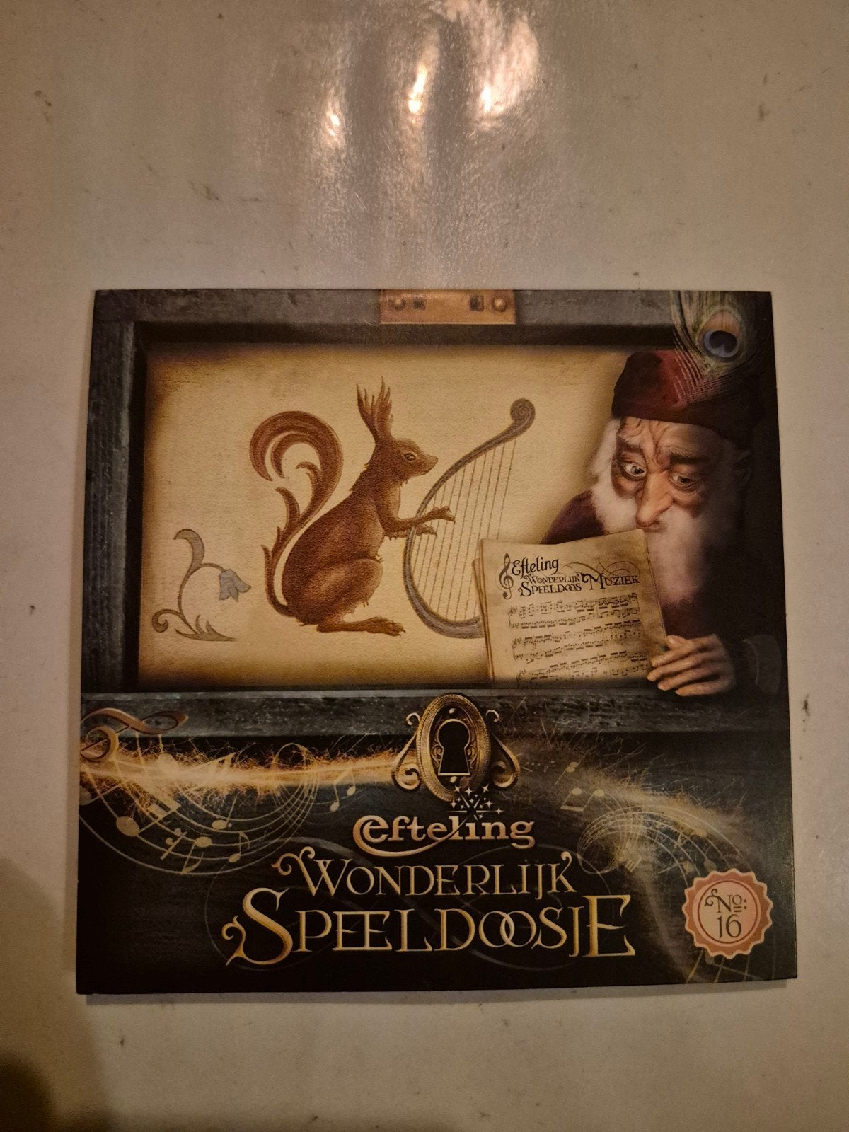 Efteling wonderlijk speeldoosje no 16 - Cd., Verzamelen, Efteling, Zo goed als nieuw, Overige typen, Ophalen of Verzenden