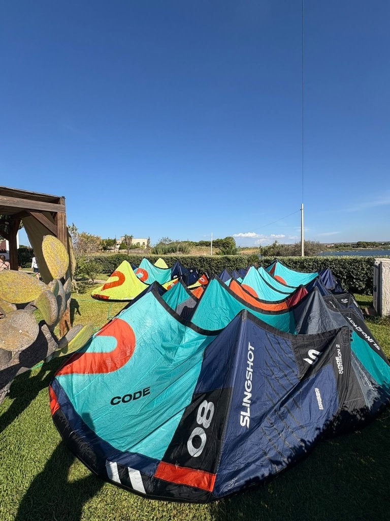 Slingshot kites, barren en kiteboards, Watersport en Boten, Directional, Ophalen, Gebruikt, Kite