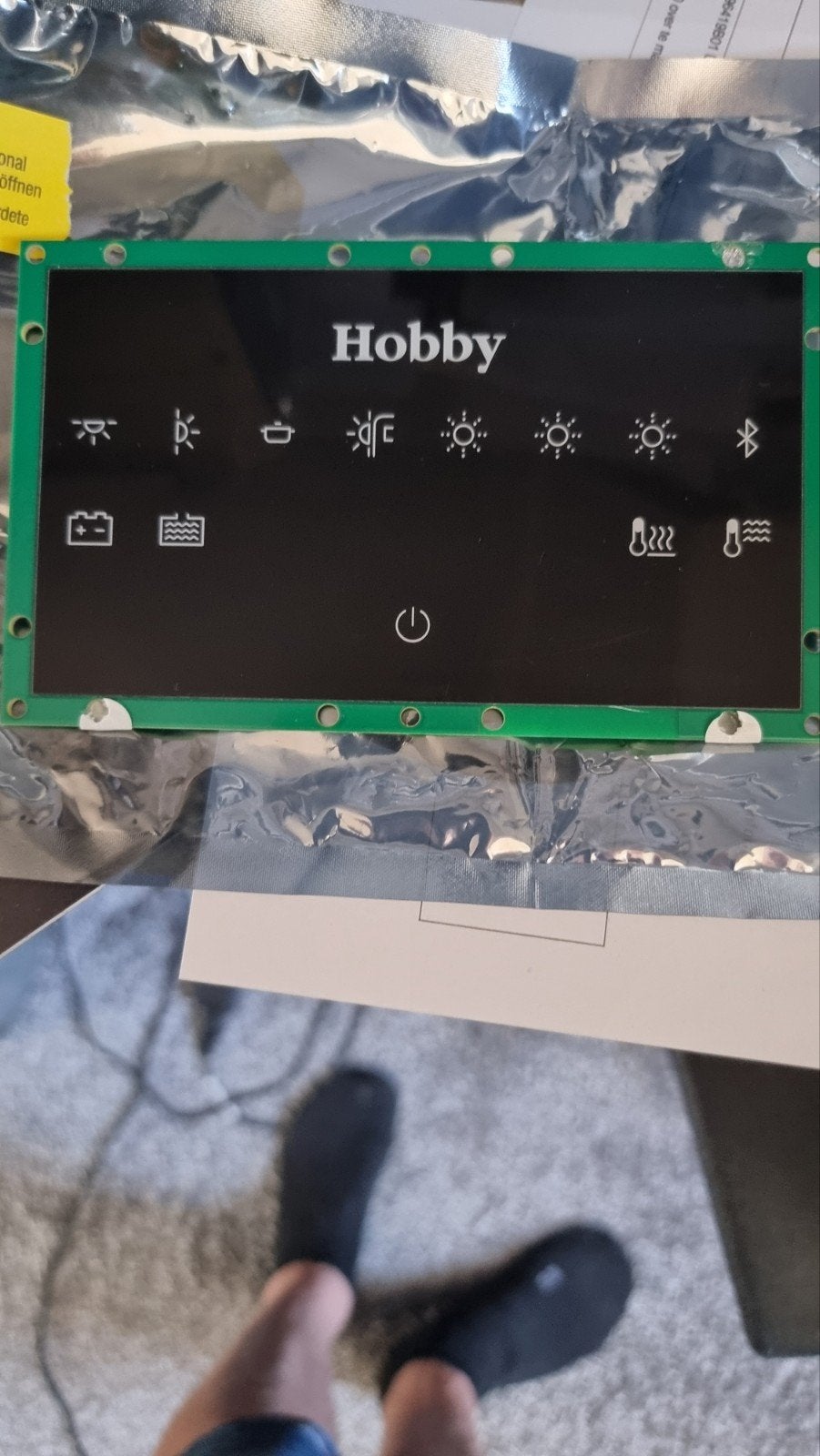 Hobby Caravan Display Bedieningspaneel Nieuw 2021-2022, Ophalen