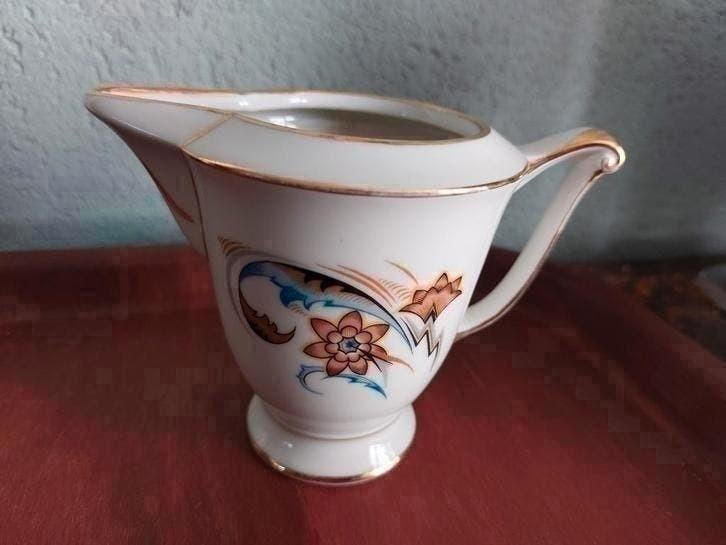 Vintage porseleinen melkkan KPM Kronborg Denemarken, Ophalen of Verzenden