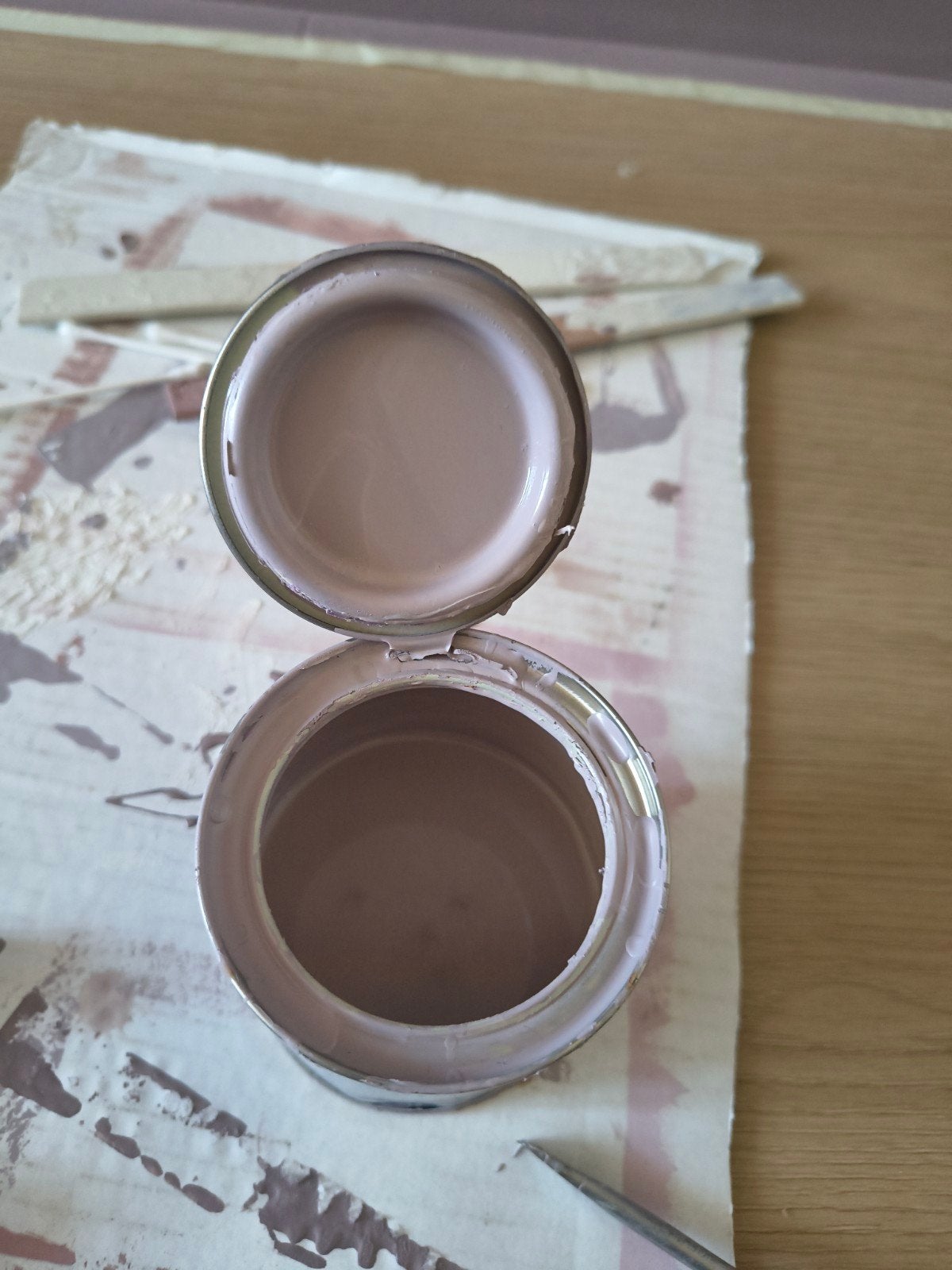 Histor Lak Lavendel Kleurig - 0,1L, Ophalen, Gebruikt, Paars, Lak