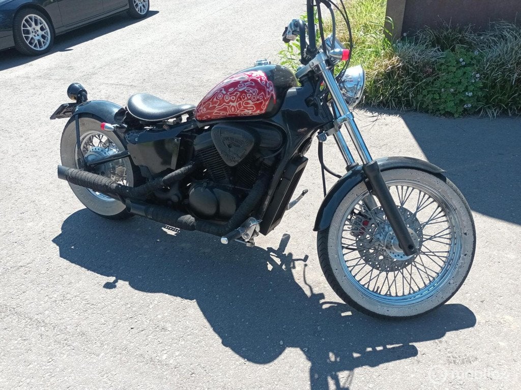 Stowre Honda VT 600C Shadow Bobber 1993 Inruil Kan !, Motoren, Motoren | Honda, 583 cc, Chopper, Bedrijf, 12 t/m 35 kW