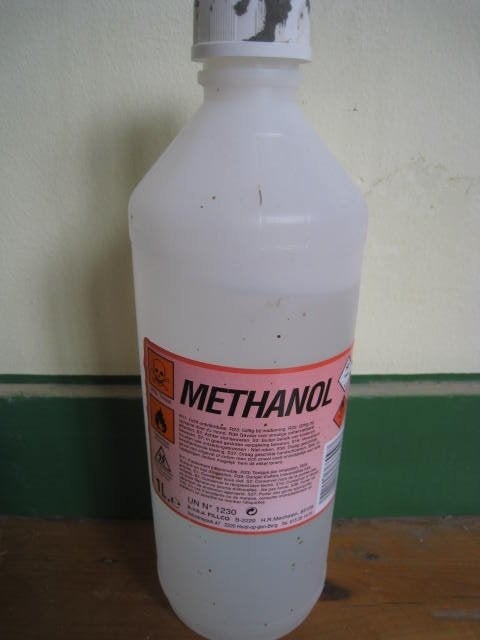 80% vol : Methanol, 1 L, voor fonduestel, schotelverwarmers, Witgoed en Apparatuur, Fonduesets, Ophalen of Verzenden, Brander