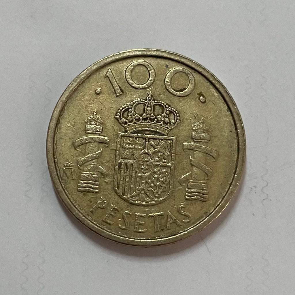 100 pesetas Spanje 1992, Ophalen of Verzenden, Overige landen