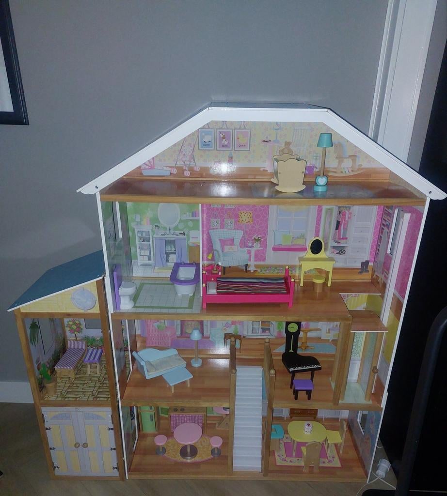 Kidskraft poppenhuis/barbiehuis, Ophalen, Poppenhuis