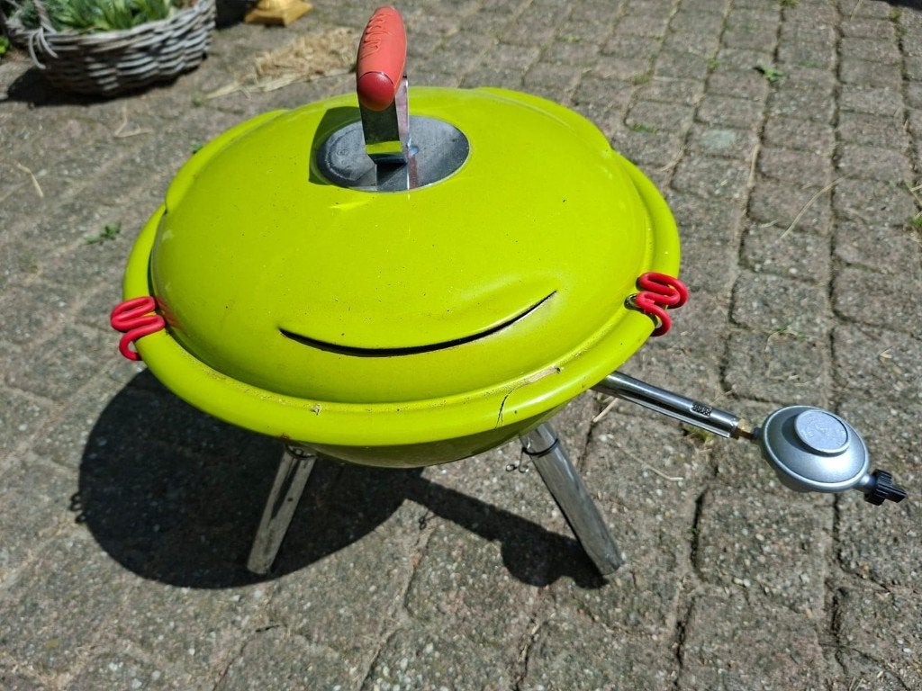 Bodum gasbarbecue inclusief 2x nieuwe Campingaz CV 470 plus, Ophalen, Gebruikt, Bodum