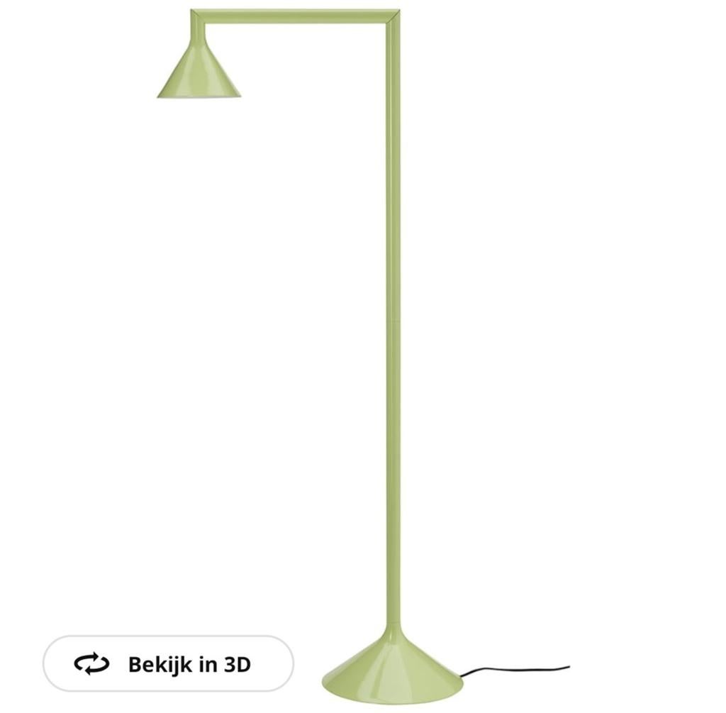 IKEA PS 2026 staande uplight- GEEL, Nieuw in doos, Ophalen, Nieuw, 150 tot 200 cm