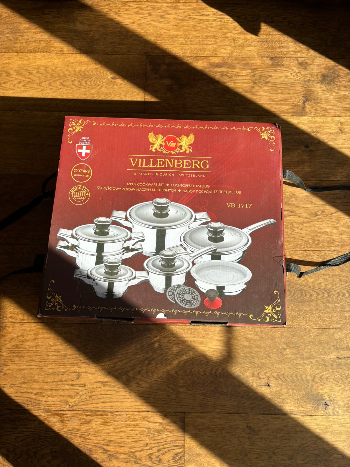 Brand New! Villenberg Premium Cookware Set 17 Pieces, Ophalen, Nieuw
