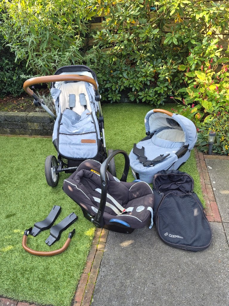 Mutsy wandelwagen incl.reiswieg etc., Kinderen en Baby's, Ophalen, Gebruikt, Combiwagen, Mutsy