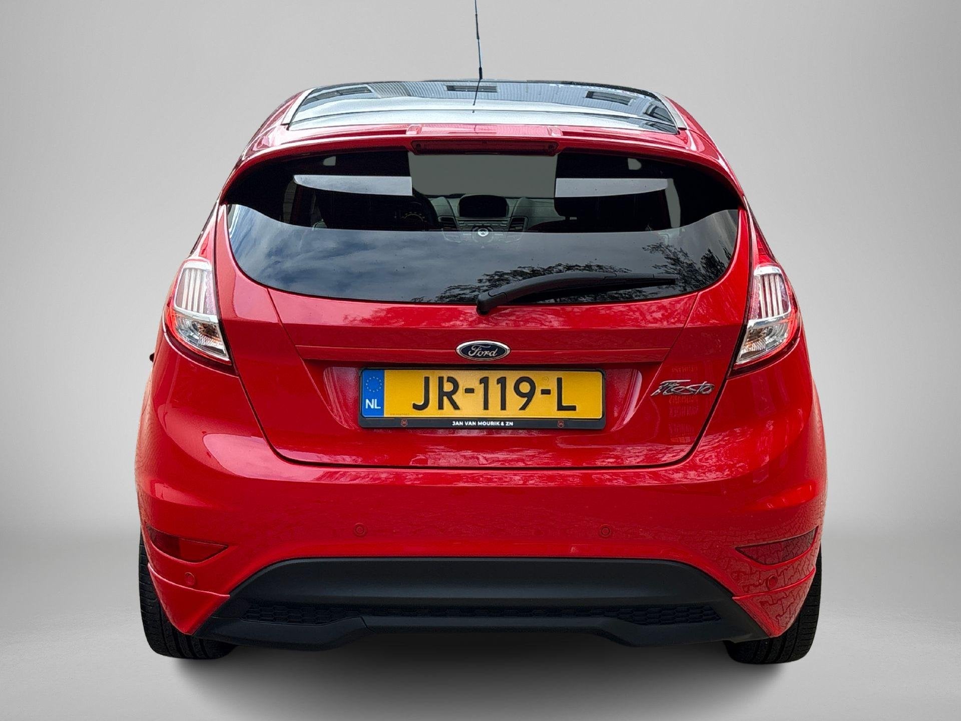 Ford Fiesta 1.0 EcoBoost Red Edition airco | cruise control, Voorwielaandrijving, 12 maanden, Stof, Euro 6