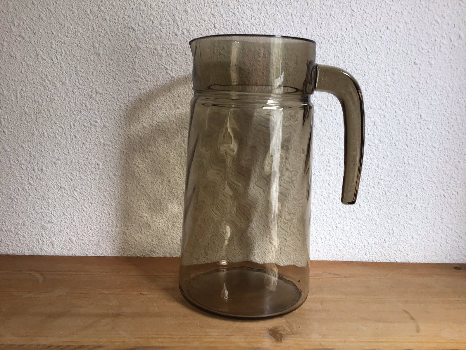 Arcoroc Rosaline  waterkan, rookglas Swirl., Ophalen of Verzenden, Huis en Inrichting