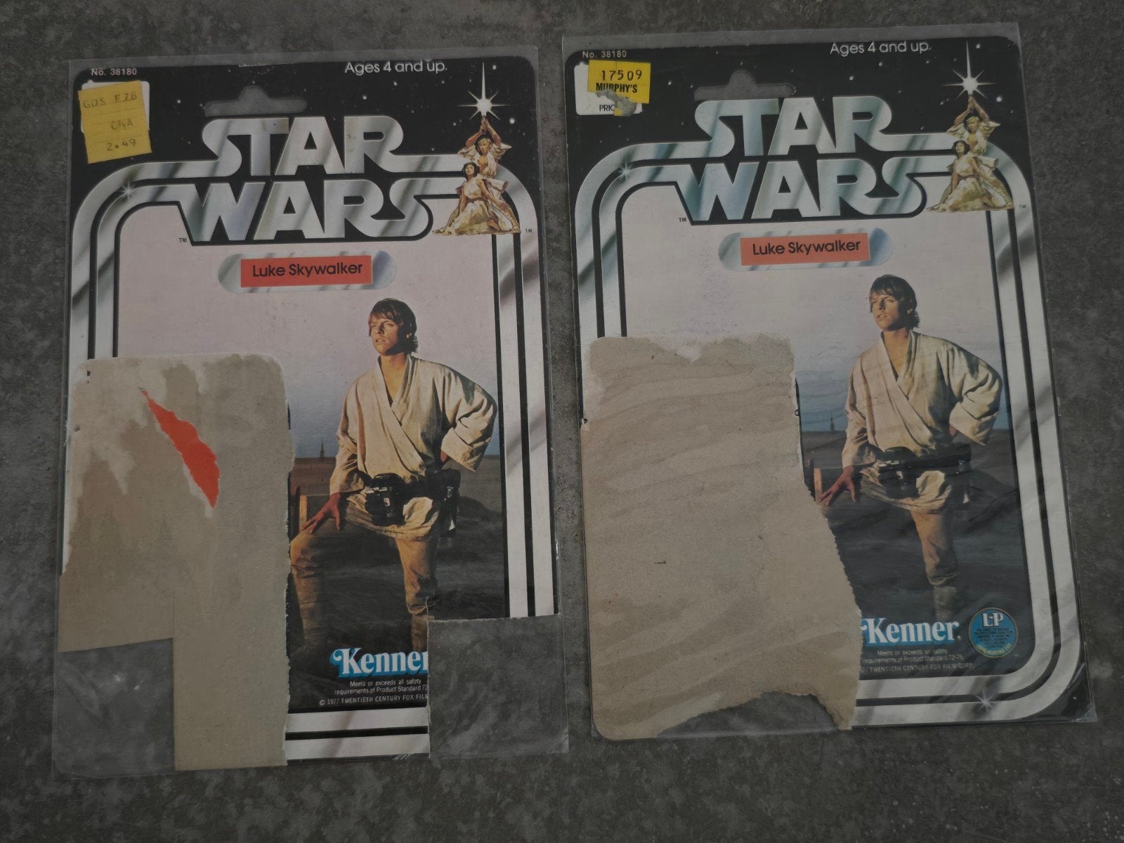 Star Wars Vintage Luke Farmboy 12B Cardbacks, Verzamelen, Star Wars, Ophalen of Verzenden, Actiefiguurtje