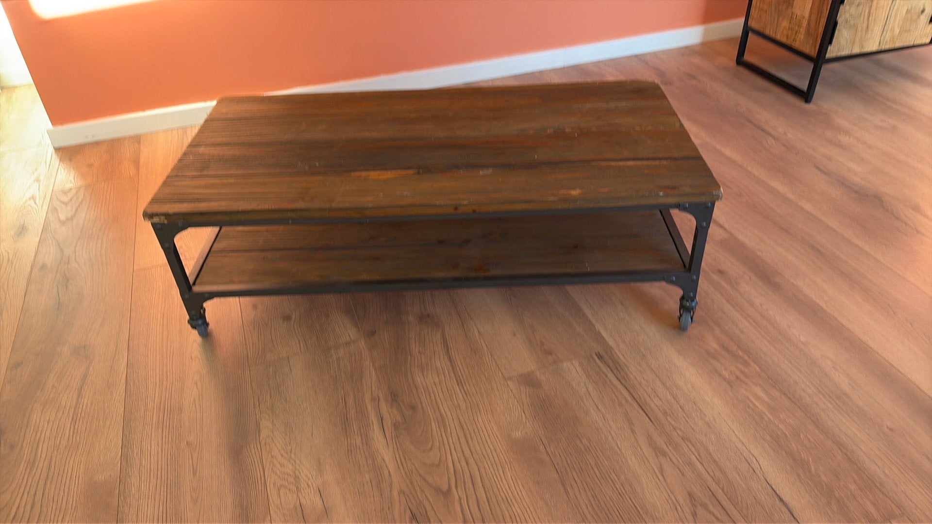 Salontafel, 100 tot 150 cm, 50 tot 100 cm, Zo goed als nieuw, Industrieel