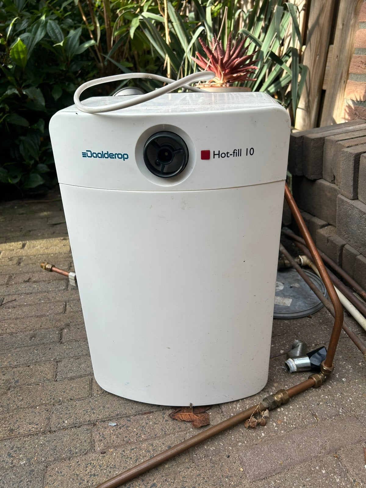 Te koop daaldrop hot- fill 10, Doe-het-zelf en Verbouw, Ophalen, Gebruikt